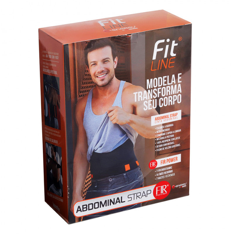 Faja Abdominal - Abdominal Strap FIR - Negro